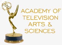 TV academy logo with Emmy statuette